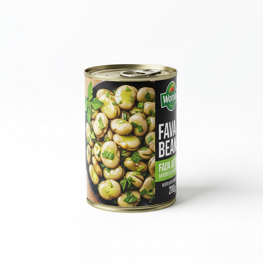 Cooked Fava Beans