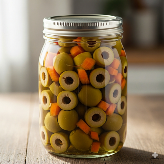 Green Olives With Carrots